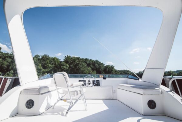 top of houseboat